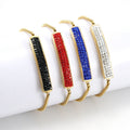 Verstelbare diamantarmband