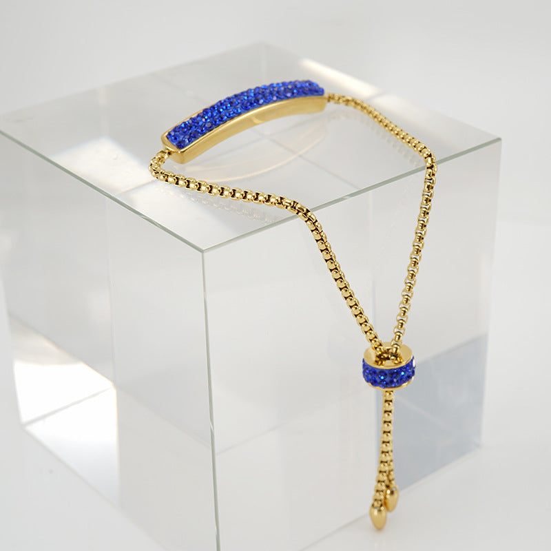 Verstelbare diamantarmband