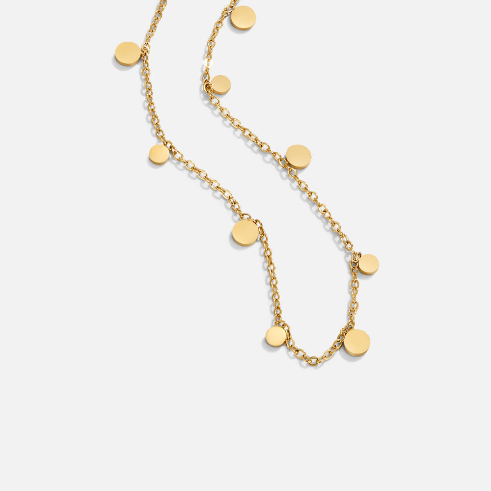 Agatha gouden druppelketting