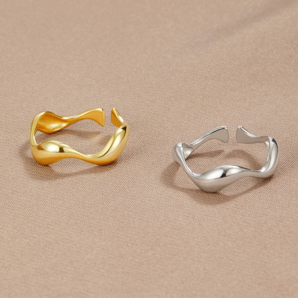 18K gouden golfring