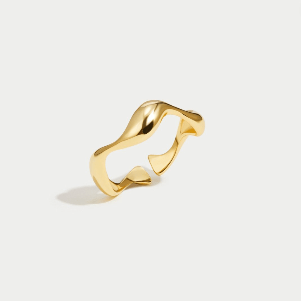 18K gouden golfring
