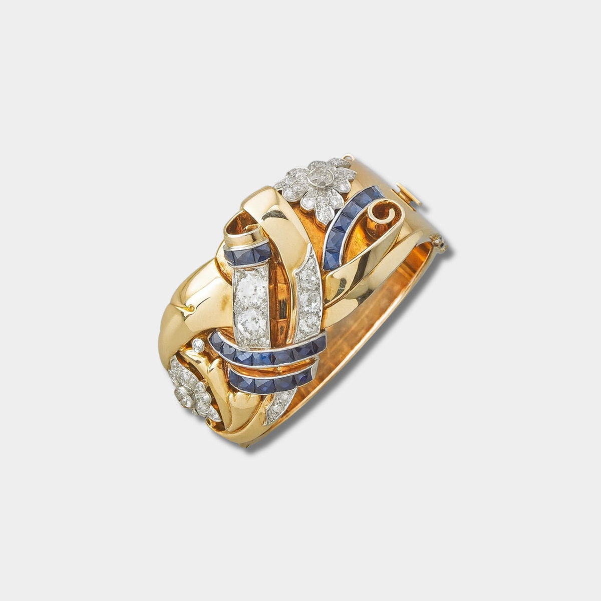 Marie vintage gouden zirkoniaring