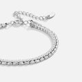 Arelia zilveren kristalarmband