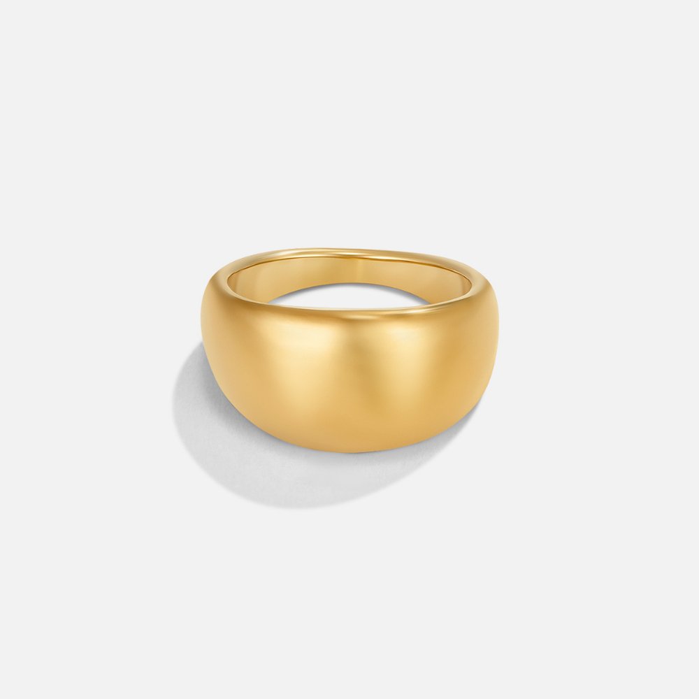 Celia stevige gouden ring
