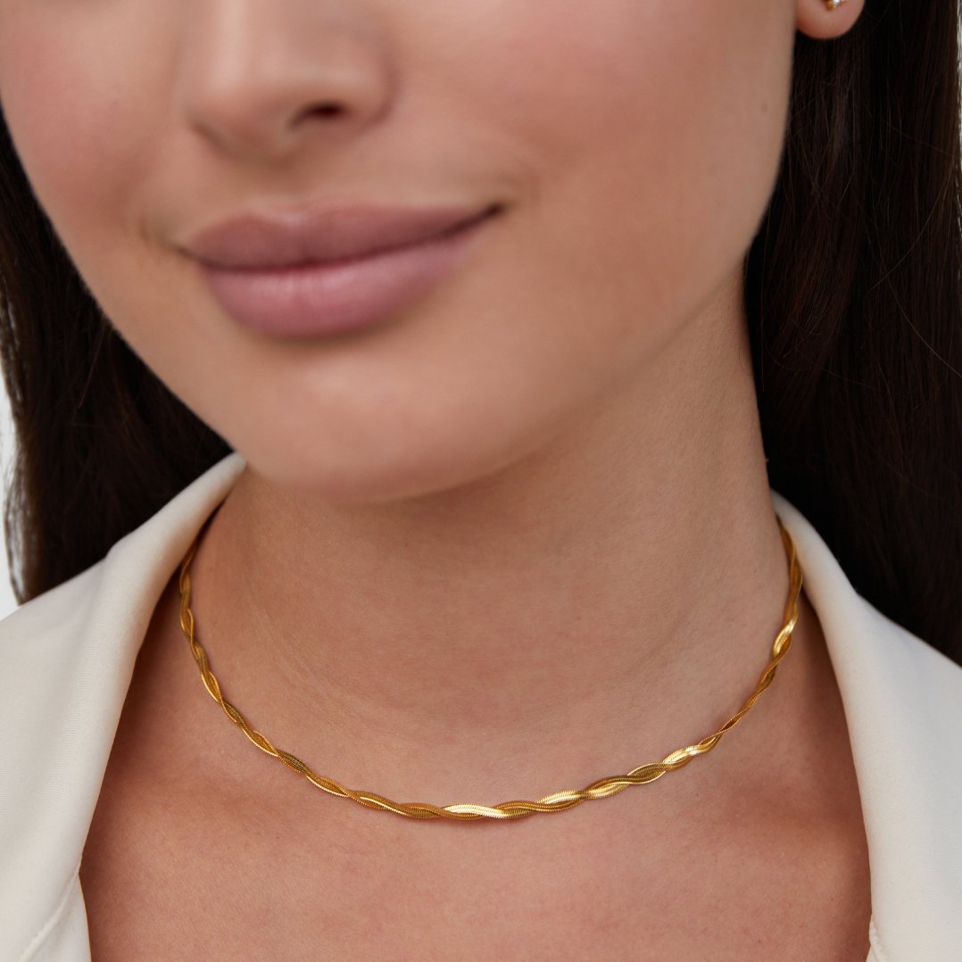 Chiara twist slangketting