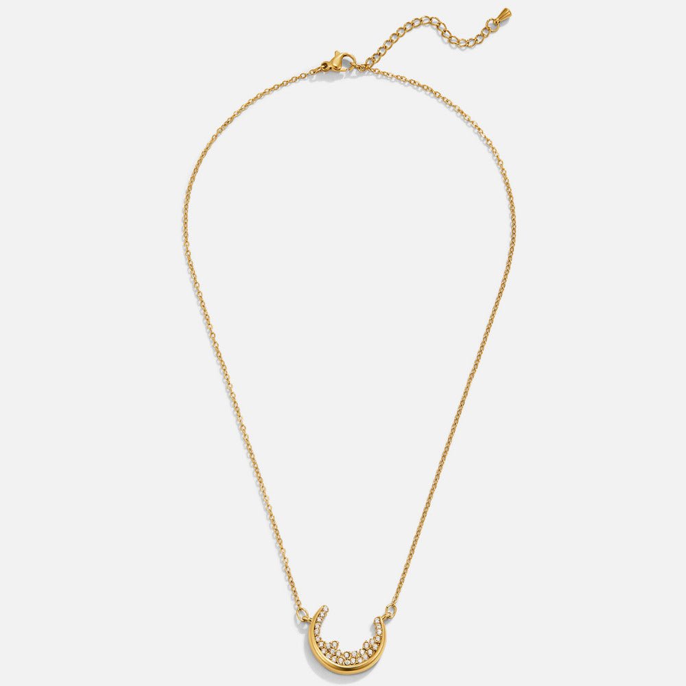 Halvemaan maanhangerketting