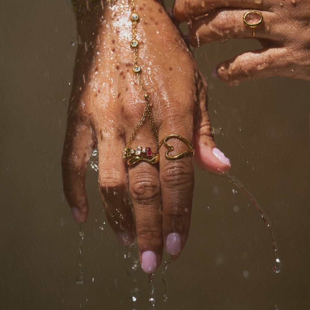 Adeline kristalring