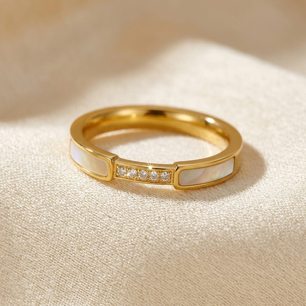 Gouden inlegring