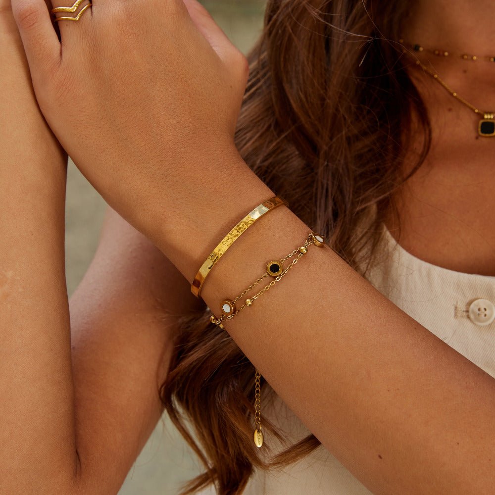 Alexa gouden armband