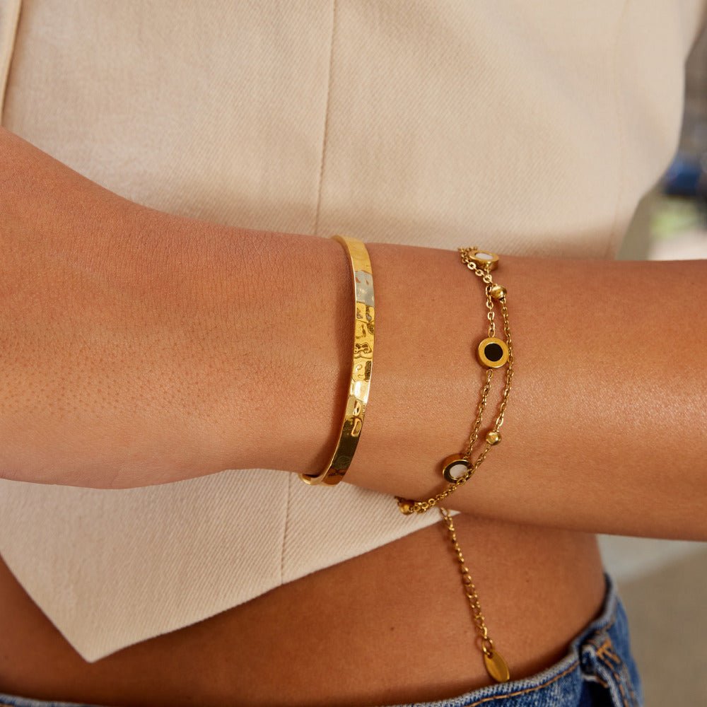 Alexa gouden armband