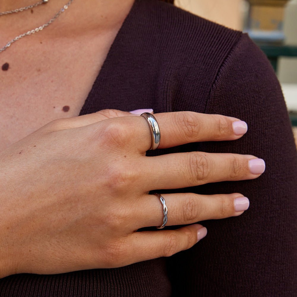 Lois zilveren ring