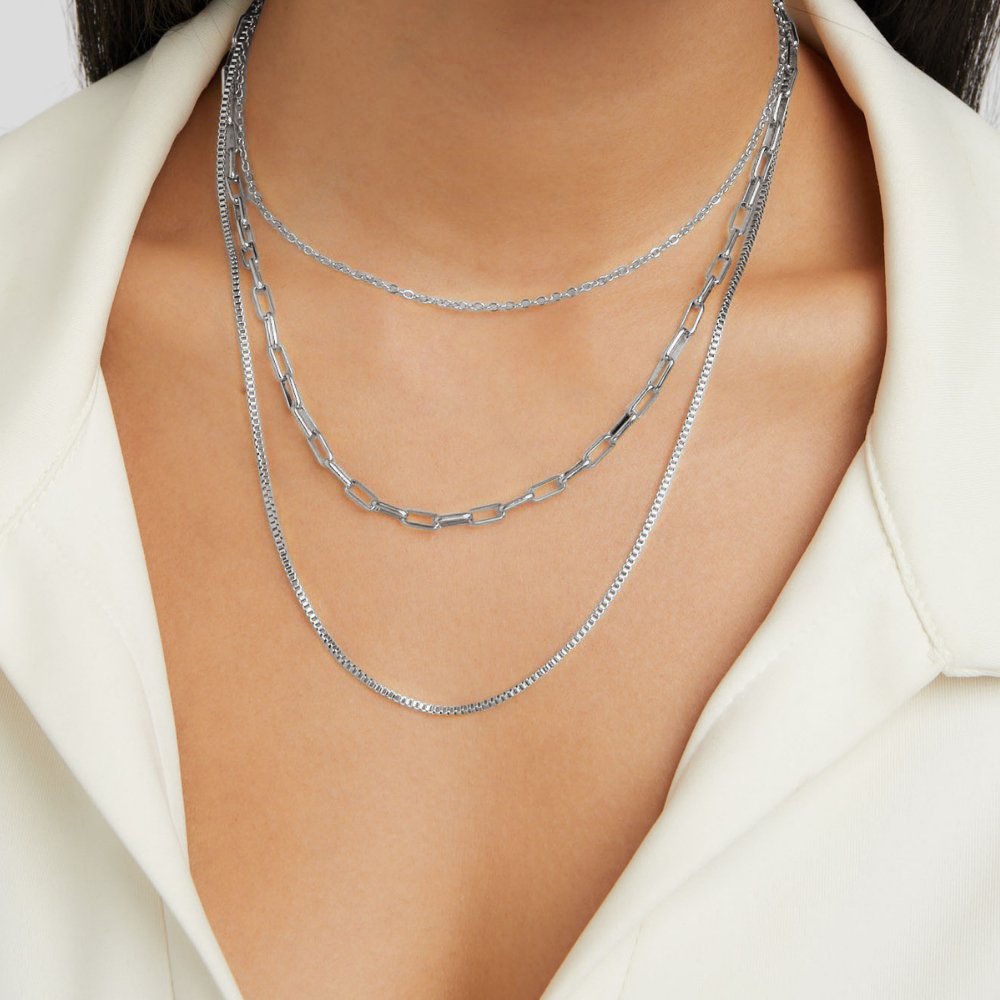 Miela gelaagde ketting