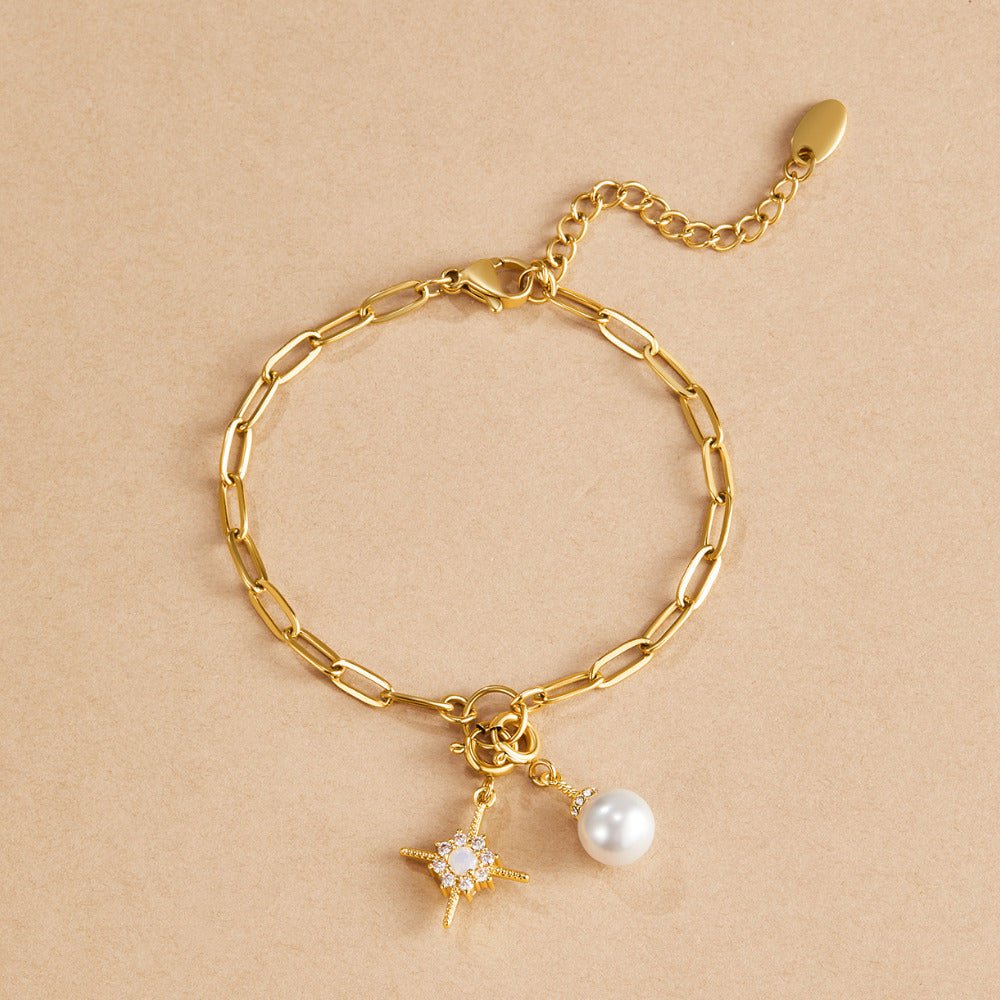 Pia ketting schakel bedelarmband