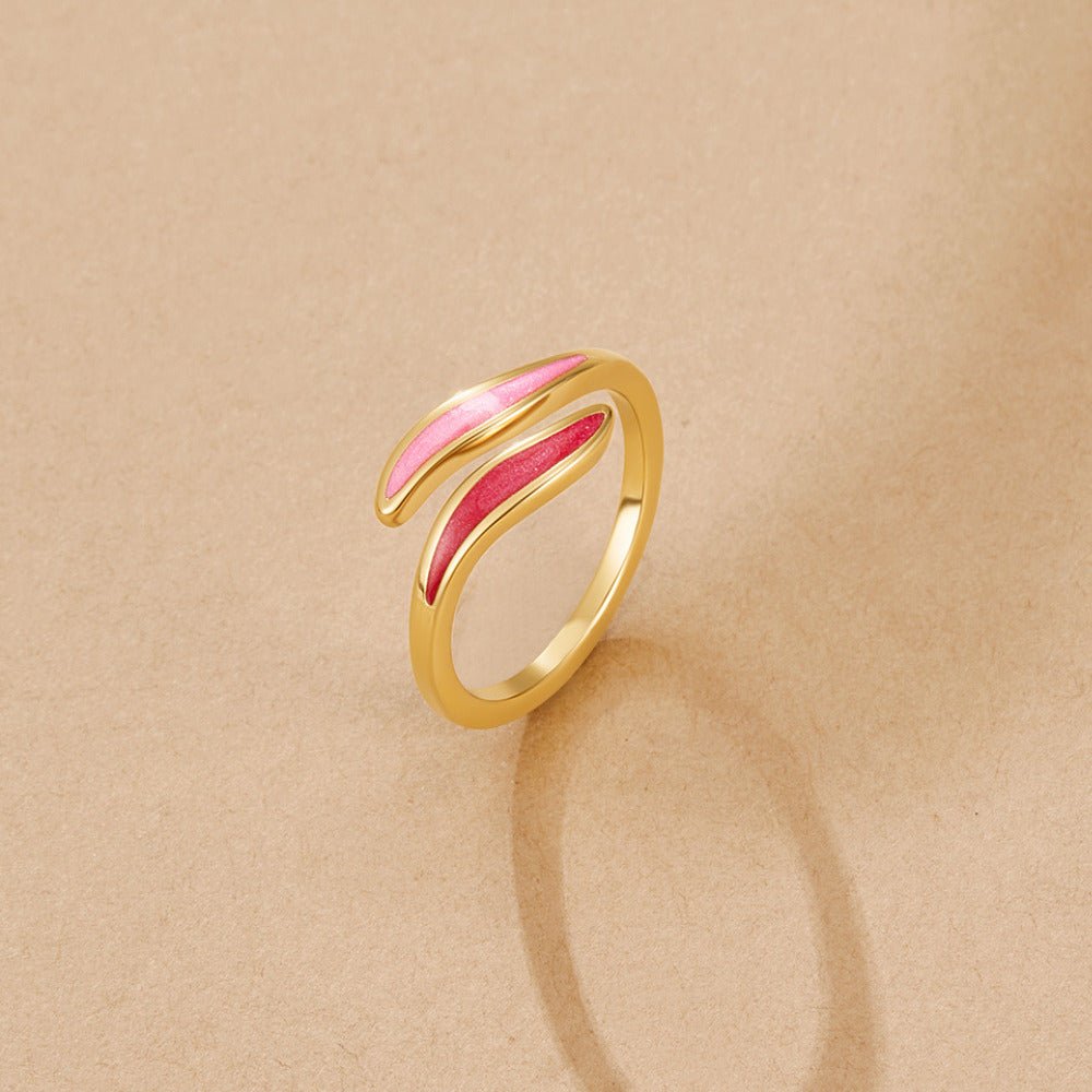 Roze blosring