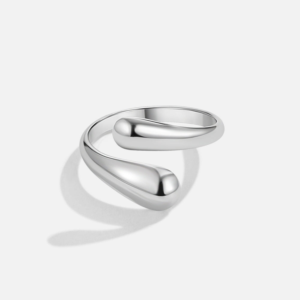Raven zilveren ring