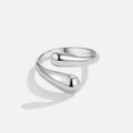Raven zilveren ring