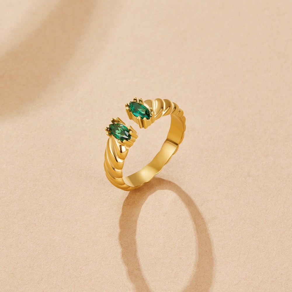 Tara vintage smaragdring
