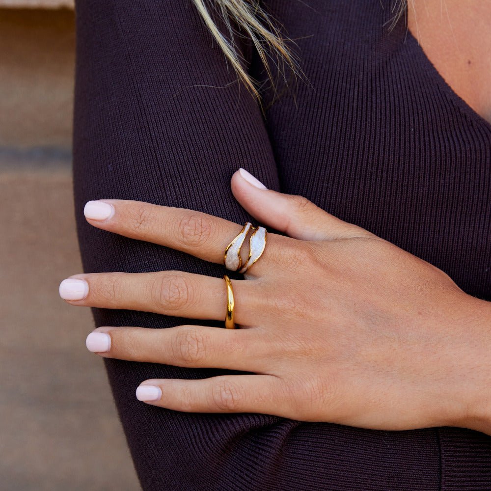 Gouden golf sahararing